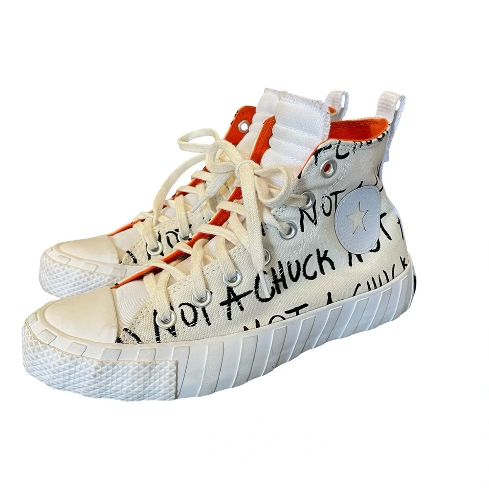 Converse Chuck 70 Hi UNT1TL3D White Not a Chuck Sneakers Size 5